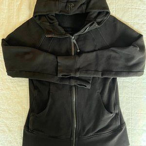 Scuba Full-Zip Hoodie Black Size 10